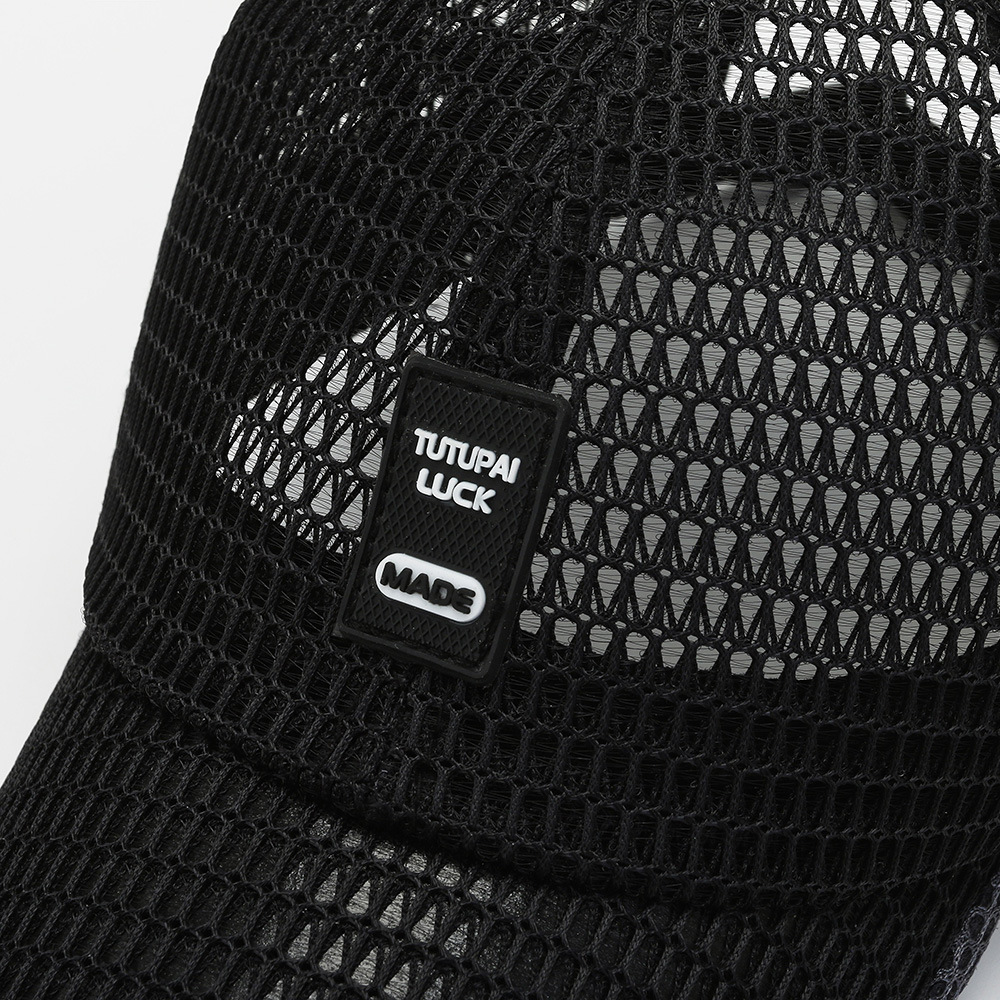 Breathable Men Mesh Baseball Cap Summer Snapback Trucker Hat For Outdoor Comfort 3