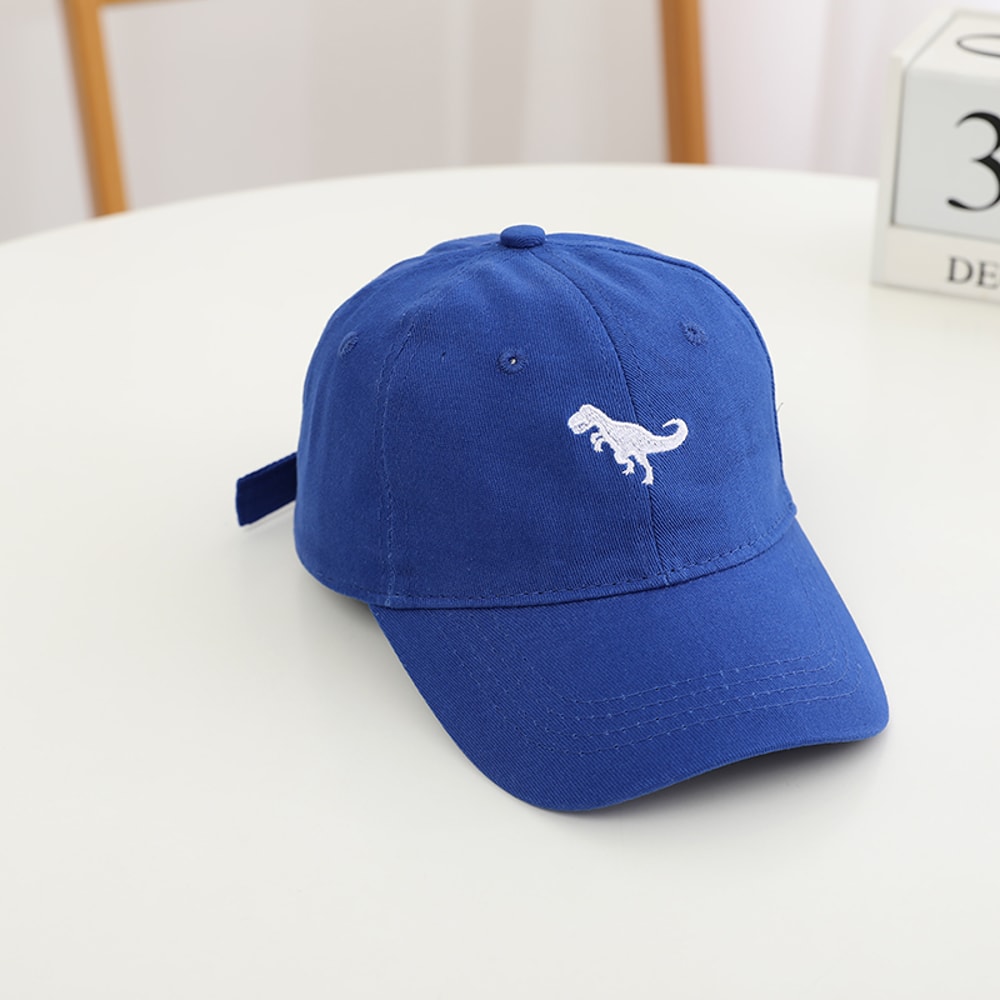 Dinosaur Embroidered Kids Baseball Cap Adjustable Summer Sun Hat For Boys Girls 3