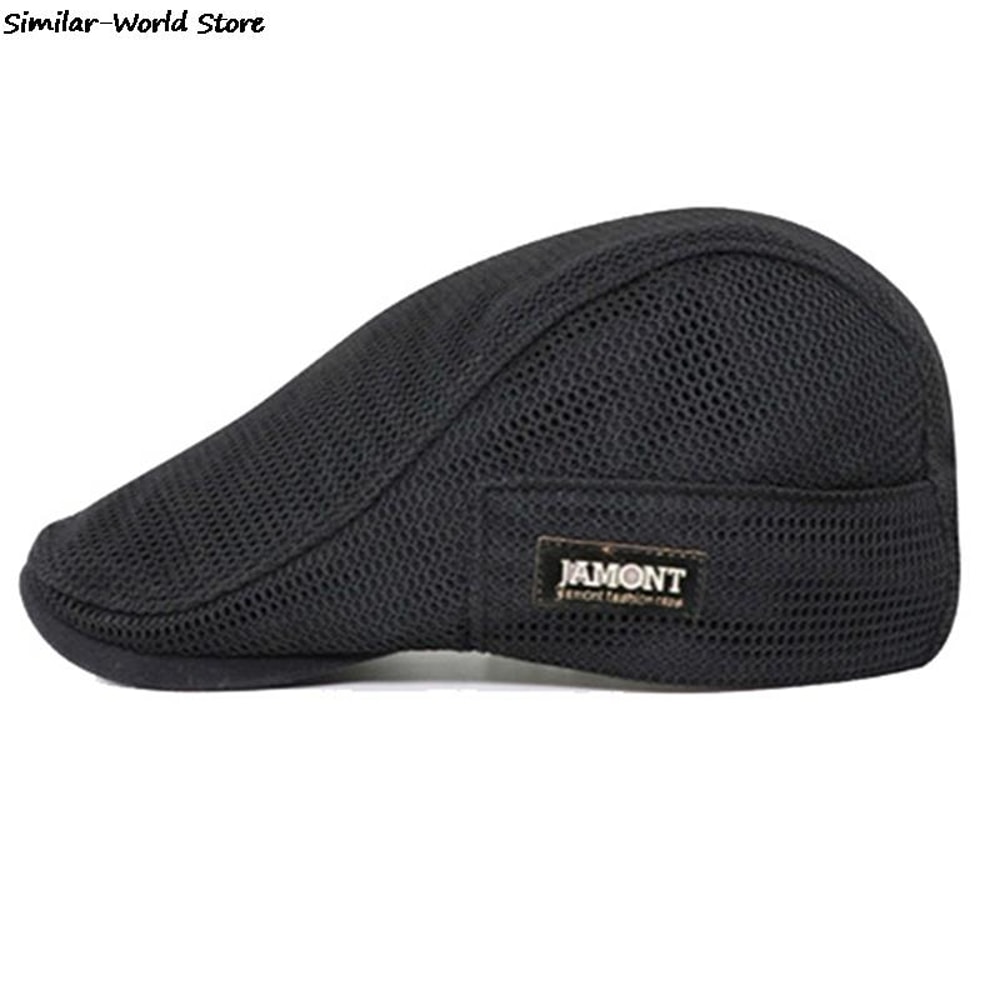 Breathable Mesh Summer Baseball Cap for Men, Lightweight Outdoor Fishing Trucker Hat