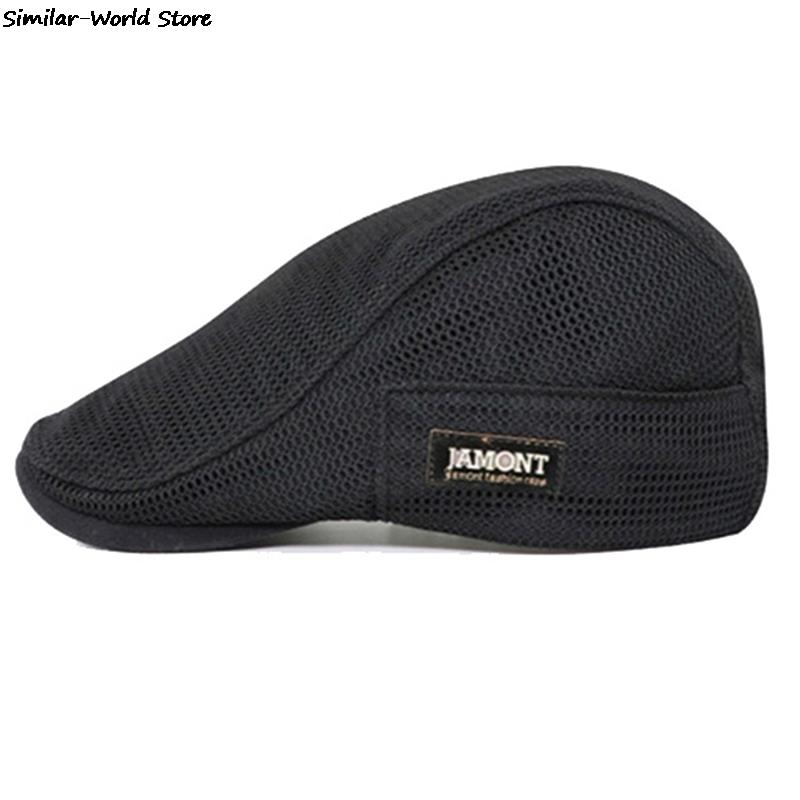 Breathable Mesh Summer Baseball Cap for Men, Lightweight Outdoor Fishing Trucker Hat