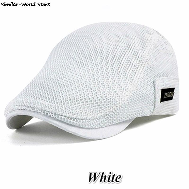 Breathable Mesh Summer Baseball Cap for Men, Lightweight Outdoor Fishing Trucker Hat