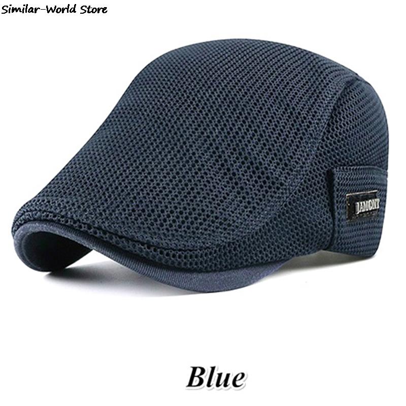 Breathable Mesh Summer Baseball Cap for Men, Lightweight Outdoor Fishing Trucker Hat