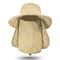 Quick Dry Fishing Hat With Face Cover Breathable Sun Protection Hat 7