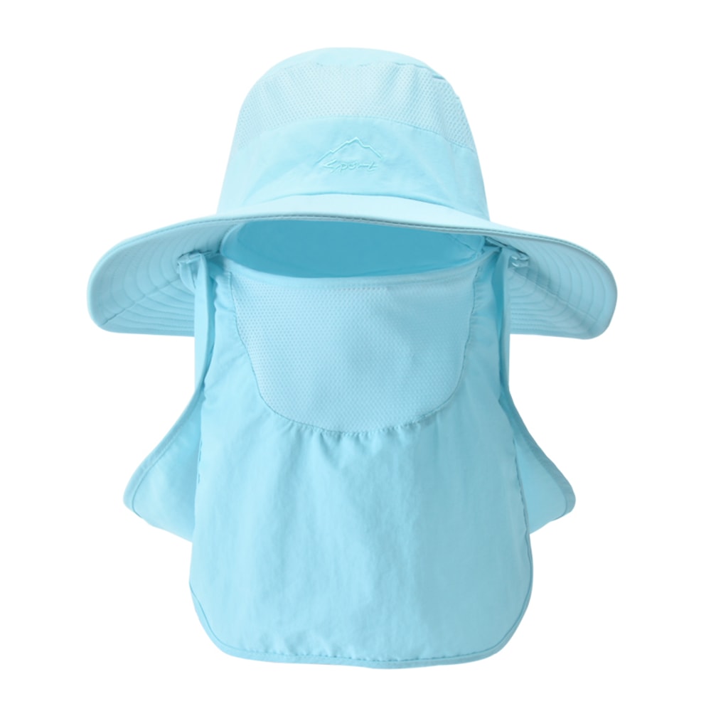 Quick Dry Fishing Hat With Face Cover Breathable Sun Protection Hat 9