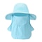 Quick Dry Fishing Hat With Face Cover Breathable Sun Protection Hat 9