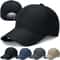 Classic Black Embroidered Baseball Cap Unisex Summer Hat For Outdoor Sports Daily Wear 0