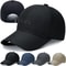 Classic Black Embroidered Baseball Cap Unisex Summer Hat For Outdoor Sports Daily Wear 0