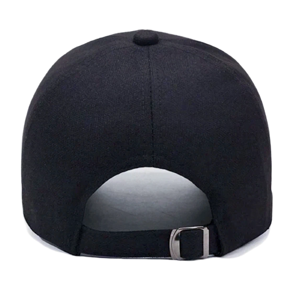 Classic Black Embroidered Baseball Cap Unisex Summer Hat For Outdoor Sports Daily Wear 4