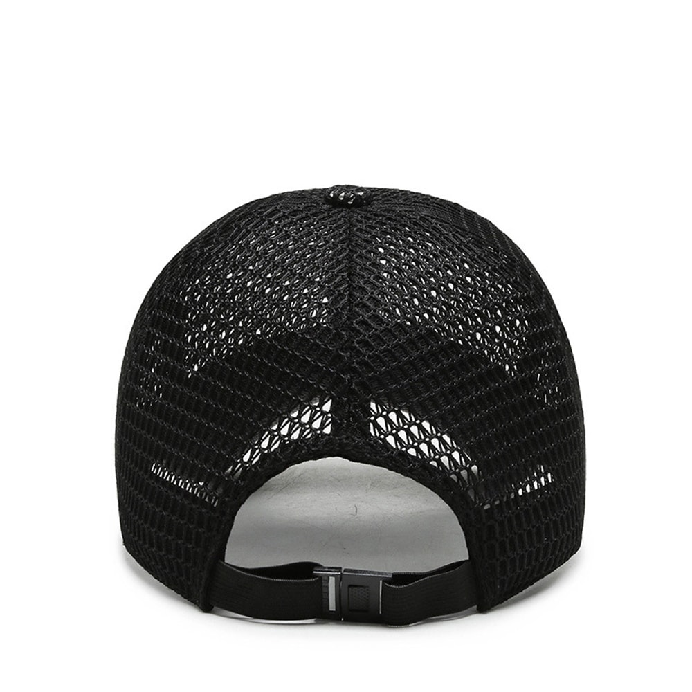 Breathable Mesh Trucker Snapback Cap For Men Lightweight Summer Outdoor Hat 4