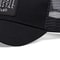Embroidered Baseball Cap Breathable Mesh Trucker Hat Adjustable Casual Summer Visor 3