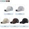 Breathable Linen Mesh Snapback Baseball Cap For Men Lightweight Summer Sports Hat 1