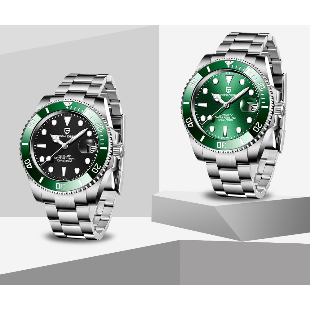 PAGANI Design Automatic Mechanical Watch For Men Waterproof Stainless Steel Luxury Timepiece 3