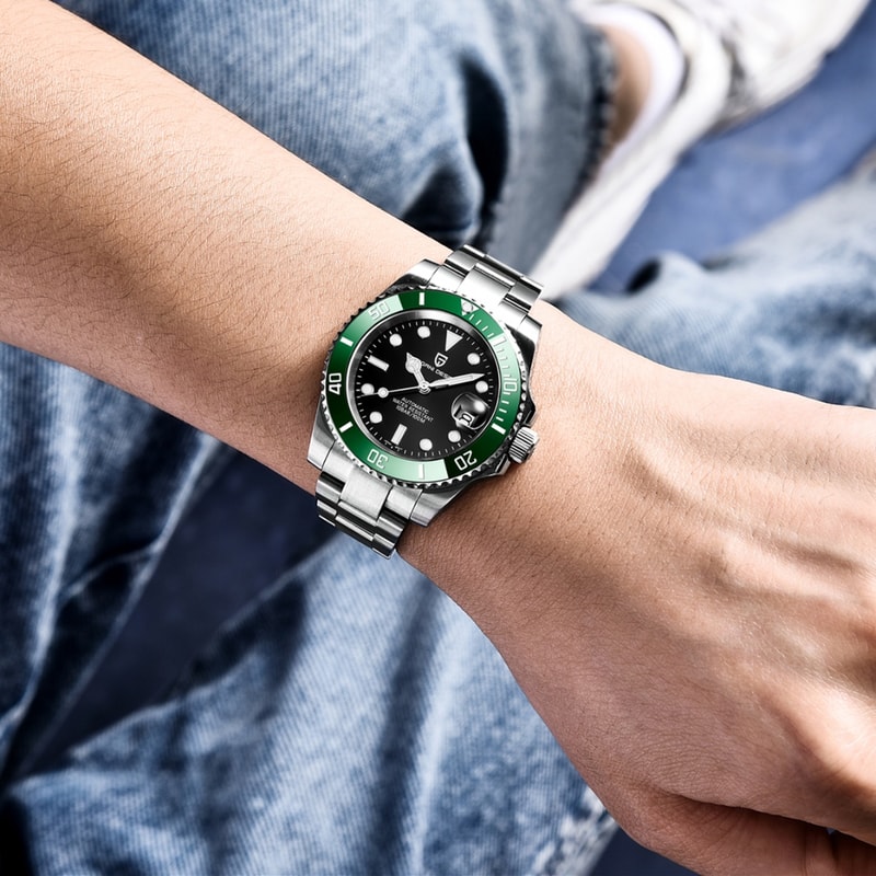 PAGANI Design Automatic Mechanical Watch For Men Waterproof Stainless Steel Luxury Timepiece 4