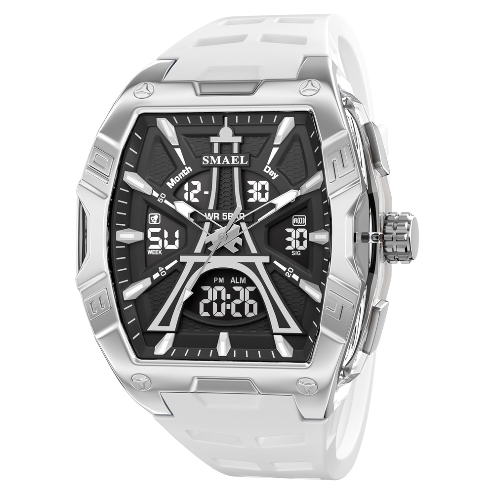 Waterproof Digital Sport Watch With Alarm Night Light Quartz Precision For Men And Women 11