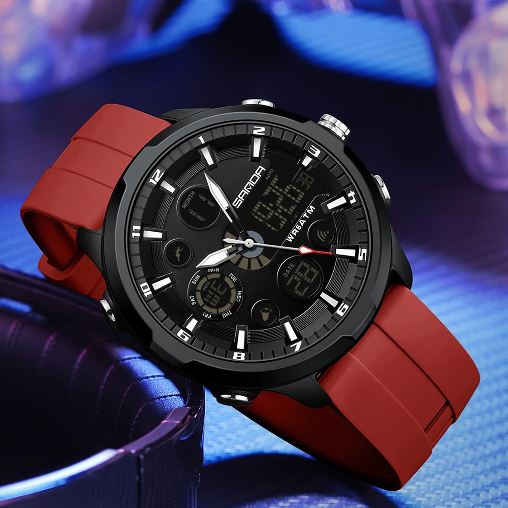 Tactical Digital Military Watch For Men Waterproof LED Sports Wristwatch 0