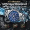 Premium Mens Chronograph Watch Waterproof Sports Stainless Steel Quartz Timepiece 2