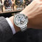 Luxury Automatic Mechanical Watch For Men With Tourbillon Stainless Steel Design 0