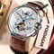 Luxury Automatic Mechanical Watch For Men With Tourbillon Stainless Steel Design 9
