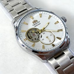 premium men skeleton dial business automatic mechanical stainless steel watch