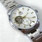 Premium Men Skeleton Dial Business Automatic Mechanical Stainless Steel Watch 0