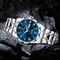 Luxury Stainless Steel Quartz Watch For Women Elegant Waterproof Date Luminous Hands 1
