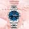 Luxury Stainless Steel Quartz Watch For Women Elegant Waterproof Date Luminous Hands 3