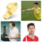 Professional Stainless Steel Referee Sport Whistle Loud Metal Whistle With Rope 3