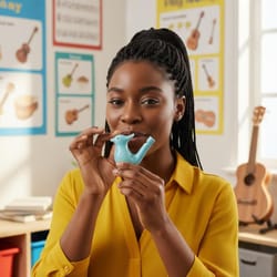 ceramic water bird whistle set, colorful musical bath toy & kids party favor