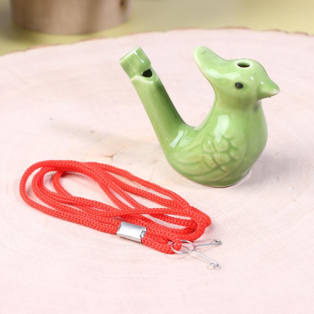 Ceramic Water Bird Whistle Set Colorful Musical Bath Toy Kids Party Favor 10