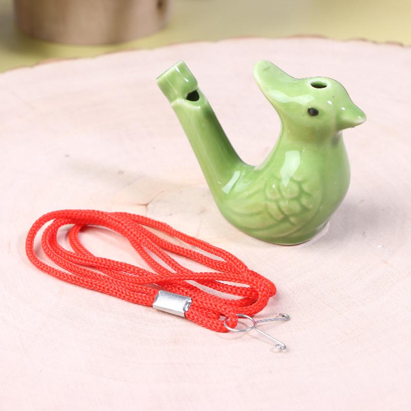 Ceramic Water Bird Whistle Set Colorful Musical Bath Toy Kids Party Favor 10