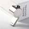 Professional Stainless Steel Sport Referee Whistle Loud Metal Portable Whistle With Rope 2