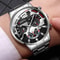 Premium Men Stainless Steel Watch Classic Analog Quartz With Calendar 3