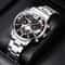 Premium Men Stainless Steel Watch Classic Analog Quartz With Calendar 5
