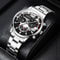 Premium Men Stainless Steel Watch Classic Analog Quartz With Calendar 5