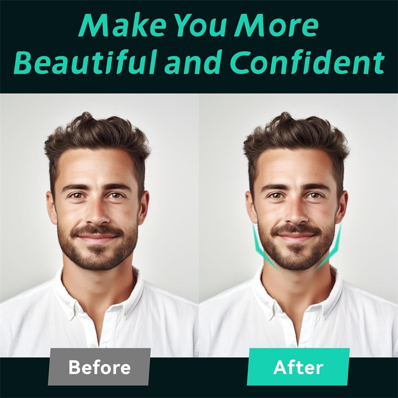 Premium Silicone Jawline Trainer Facial Muscle Toner Set Jawline Exerciser For Sculpting Neck Ton 1