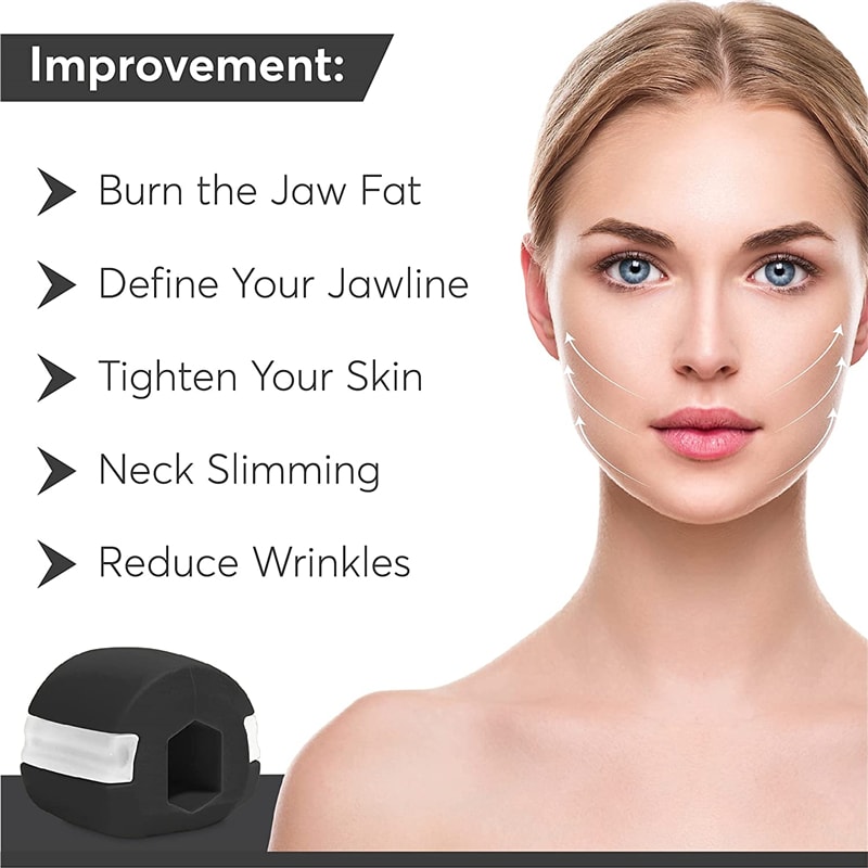 Premium Jawline Trainer Jaw Exerciser Set For Face Fitness Masseter Training Chew Balls 4