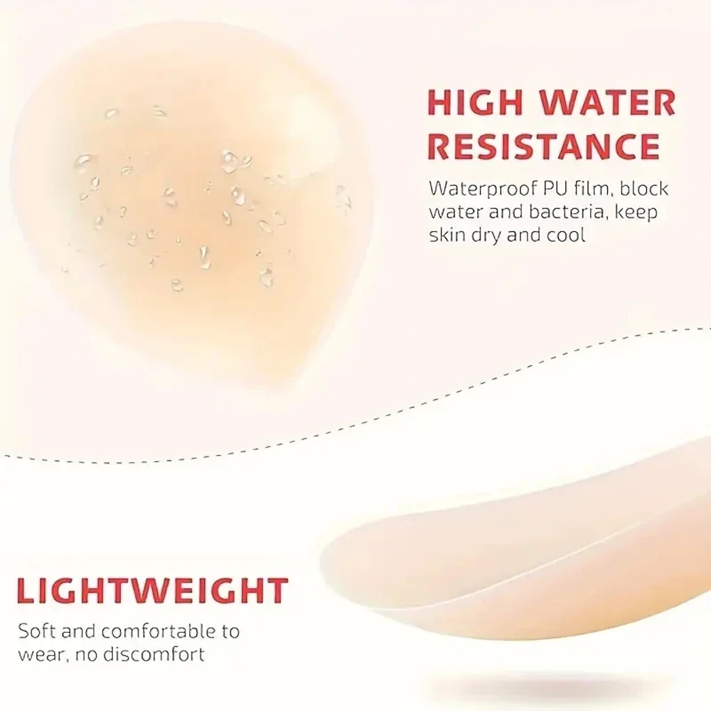 Invisible Silicone Nipple Covers Reusable Adhesive Bra Pads For Seamless Comfort 4