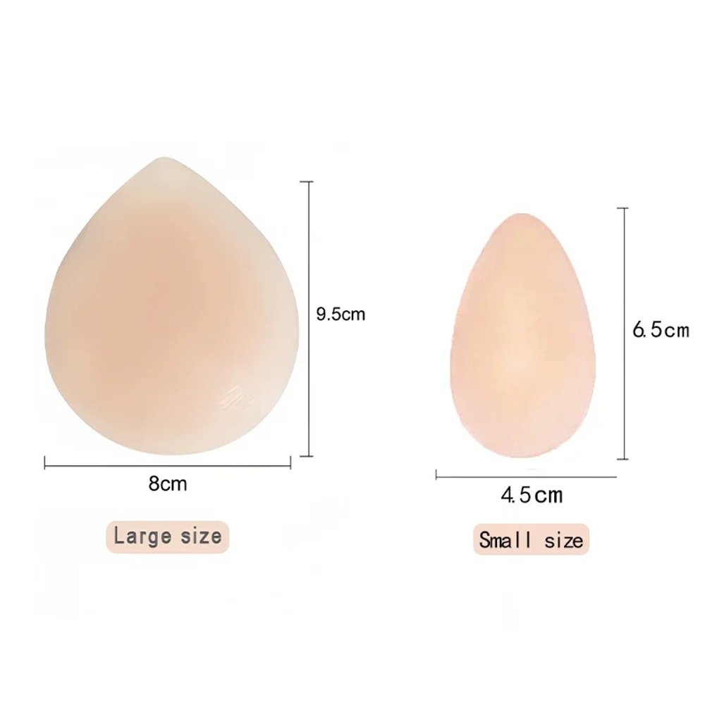 Invisible Silicone Nipple Covers Reusable Adhesive Bra Pads For Seamless Comfort 5