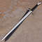 Black Death Gothic Longsword  15th Century Battle Ready Design