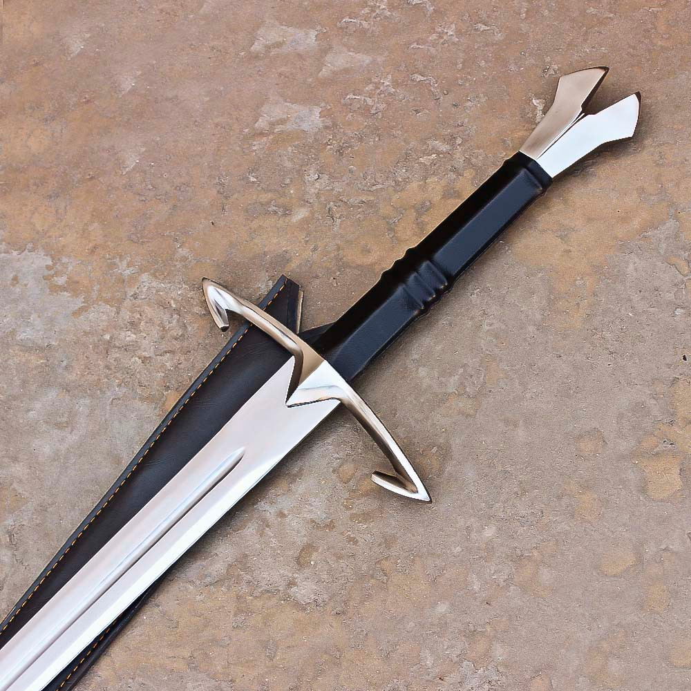 Medieval Gothic TwoHanded Sword  15th Century Black Death Replica