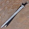 hand forged damascus steel sword 512 layer high carbon blade