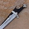 hand forged damascus steel sword 512 layer high carbon blade