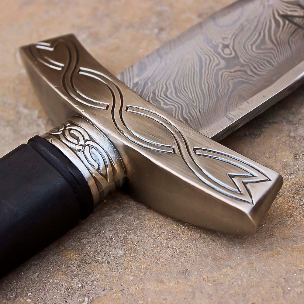 hand forged damascus steel sword 512 layer high carbon blade