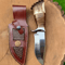 buynow handmade antler handle outdoor knife