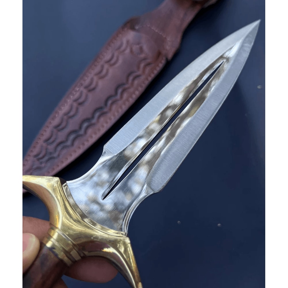 buynow handmade double edge stainless dagger