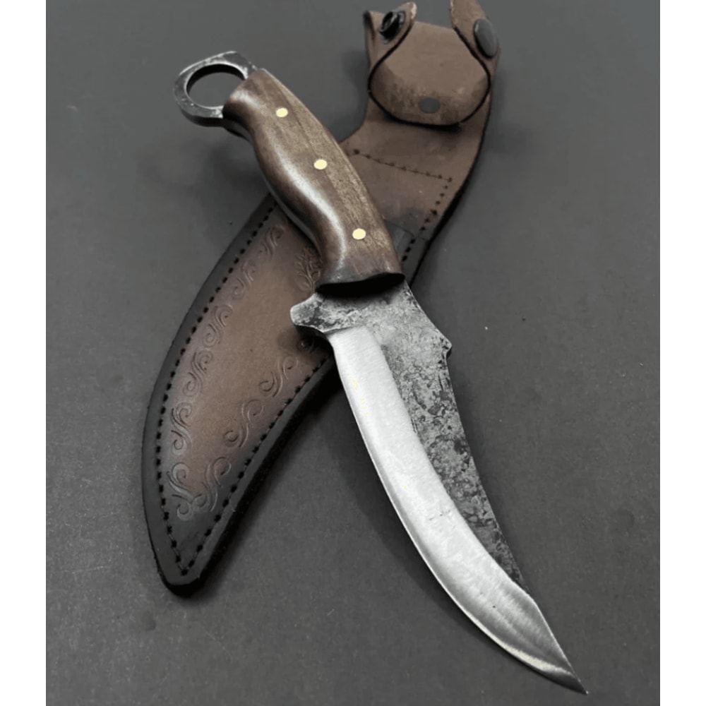 buynow walnut handle outdoor survival knife