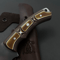 buynow handmade outdoor survival knife leather cover