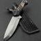 uynow stainless steel survival knife sharp blade