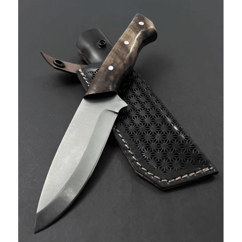 uynow stainless steel survival knife sharp blade