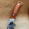buynow pakka wood handle outdoor knife